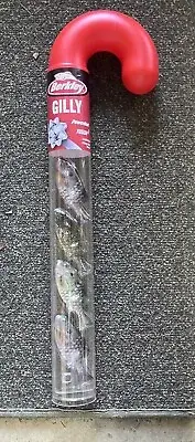 Berkley PowerBait Freshwater Gilly 90 Candy Cane; Includes 4 Gilly 90 Soft Baits