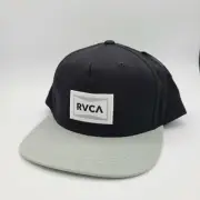 RVCA Hat Skate Baseball Cap Snapback Black Gray Beach Trucker Adult Adjustable