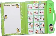 NAMOARLY Portable Learning Toys French English Busy Books Preschool Activities Boys and Girls Learning Activities Audio Electronic Book