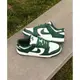 大童鞋 女生尺寸 NIKE DUNK LOW GS Team Green 白綠 休閒鞋【CW1590-102】