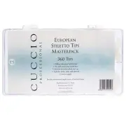 Cuccio European Stiletto Tips Master Pack