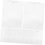FUNOMOCYA Plastic File Folder Bag 10pcs Document Storage Paper Organizer A4 Paper Bag Hanging File Protector