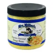 Mrs Millers Soup Chicken Flavored Base 12oz Pack of 6