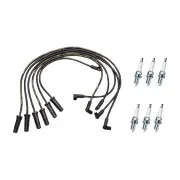 Bosch Ignition Leads + 6 x Denso TT Spark Plugs for Holden Commodore VG 3.8
