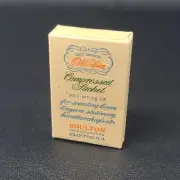 Vintage Old Spice Compressed Sachet Powder in Orginal Packing - MINT CONDITION!