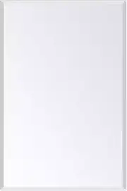 Rectangle Wall Mirror Frameless Mirror 16” X 24" Beveled Edge Mirror for Bathroo