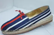 New Prada Women's Shoes Espadrilles Size 37 Flats Calzature Donna Blue