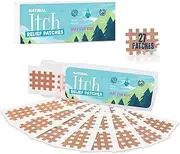 Bite Itch Relief Patches 27pcs for Kids & Adults, Instantly Reduce Swelling Itching, Natural Anti Itch Patches Kid-Friendly for Travel, Hiking, Summer Camp Essentials
