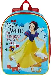 [Disney] Backpack for Kids 15” | Awesome Bookbag for Girls | Padded Straps & Large Zip Compartment Back to School Supplies