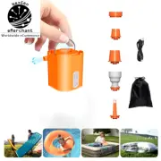 GIGA PUMP TINY: 3-in-1 Mini Inflator for Camping, Mattress, Fast, Portable