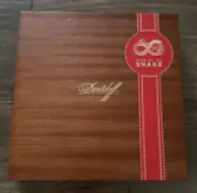 DAVIDOFF YEAR OF THE Snake empty CIGAR BOX