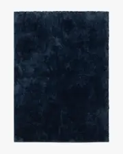 150' x 215' | Machine Washable Runner Rug | Kid & Pet Friendly | Indoor Rug | Midnight Ocean Blue Plush Rug | Ruggable
