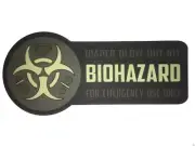 "Biohazard - Diaper Blow Out Kit" PVC Morale Patch w/ VELCRO® Brand Backing
