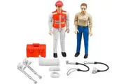 Bruder Licensed 1:16 Scale Doll Set Ambulance Toy Model and Accessories 62710 For Kids 4y+ Toy