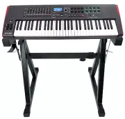 Novation IMPULSE 61-Key MIDI USB Keyboard Controller+Z-Style Pro Stand+Bag