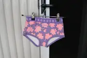 Bonds Whoopsie Pants Size 4 brand new purple pink pattern
