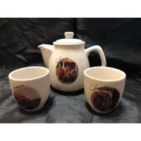 在飛比找蝦皮購物優惠-蕃の窯 青田燒 藝術系列 茶壺+茶杯組 茶具組 陶瓷杯壺 杯