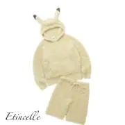 GELATO PIQUE Pokemon Sleep Men's Size M (US S) Hoodie & Shorts Pikachu limited