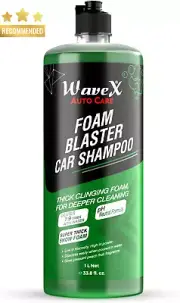 Foam Wash Car Shampoo Concentrate 1L - pH Neutral, Extreme Suds, Dust Remove