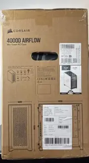 Corsair 4000D Airflow CC-9011200-WW Black Steel / Plastic / Tempered Glass ATX M