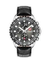 SWISS MILITARY HANOWA Men Analog Quartz Casual Watch Classic Dress Silver color