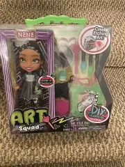 Art Squad Nene Doll and Craft Set NEW IN BOX!! JustPlay