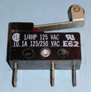 Cherry E62-00K 10.1A 125/250VAC 1/4HP Micro Switch Genuine Original NOS Vintage