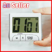 Digital Timer Loud Down Magnetic Stick Alarm Sport Clock Count Kitchen Cook LCD