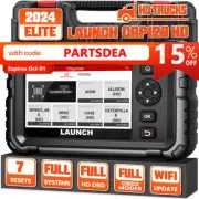 LAUNCH CRP129 HD Diesel Heavy Duty Truck OBD2 Scanner All System Diagnostic Tool
