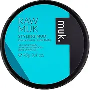 MUK. Raw muk Hair Styling Mud - Firm Hold Clay Texture for Defined, Humidity Resistant, Flake-Free Hair Mud with Enhanced Shine. Suitable for Fine to Coarse Hair, 95g