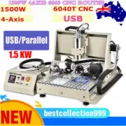 4 Axis CNC6040 Router Engraver Machine 3D Milling Drilling Machine USB/Parallel