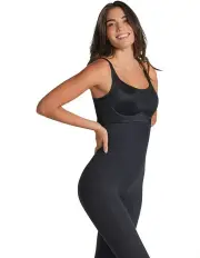 [Leonisa] Extra-High Waist Sculpting Firm Compression Leggings in Black