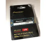 【PIONEER 先鋒】APS-SE20G-2T M.2 PCIE GEN3X4固態硬碟SSD