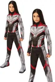 Official Marvel Avengers Team Suit Costume Fancy Dress Book Day Superhero
