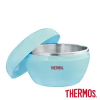 在飛比找森森購物網優惠-【THERMOS膳魔師】不鏽鋼隔溫碗1000ml薩克斯藍(A