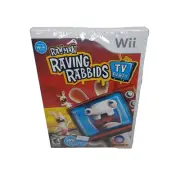 Nintendo Wii Game Rayman Raving Rabbids TV Party NEW Factory Sealed 50+ Games