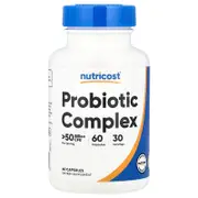 Nutricost, Probiotic Complex, >50 Billion CFU, 60 Capsules