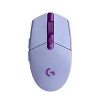 在飛比找順發線上購物優惠-Logitech 羅技 G304無線電競滑鼠(紫)