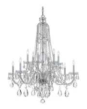 Crystorama 12-Light Traditional Crystal Chandelier NoSize NoColor