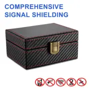 Car Key Signal Blocking Box with pouch,Large Faraday Box for Car Key RFID Bag