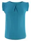 SIMPLE SLEEVELESS CREPE CHIFFON BLOUSE