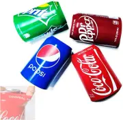 4 Pack Silicone Sleeve Can Covers Set Hide a Can to Look Like Soft Drink Suitabl