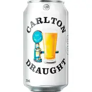 [Carlton] Carlton Draught Heritage Can Block 375mL