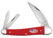 Case xx Knives Seahorse Whittler American Workman Red 73938 Carbon Steel Knife