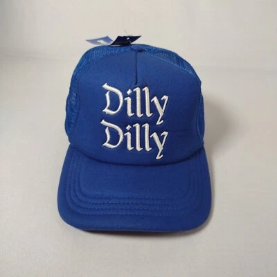 DILLY DILLY BUD LIGHT BEER MESH SNAPBACK OSFM Hat Baseball Cap NEW w Tags