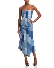 A. w.a. k.e. Mode Strapless Dress