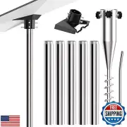 Gen 3 Pole Mount for Starlink, Stainless Steel Starlink Ground Mounting Kit w