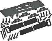 Aluminium 7075 Large Capacity Battery Compartment with ESC and Receiving Bracket for Losi 1/18 Mini LMT 4X4 Brushed Monster Truck RTR-LOS01026 Upgrades - Red