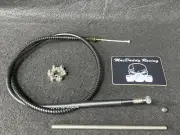 Yamaha Banshee Shift Star, Clutch Push Rod and Ceramic Ball with Clutch Cable