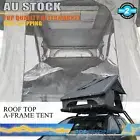 Rooftop Tent Hardshell w/ Ladder Camping Waterproof Fit Jeep Off-Road Car